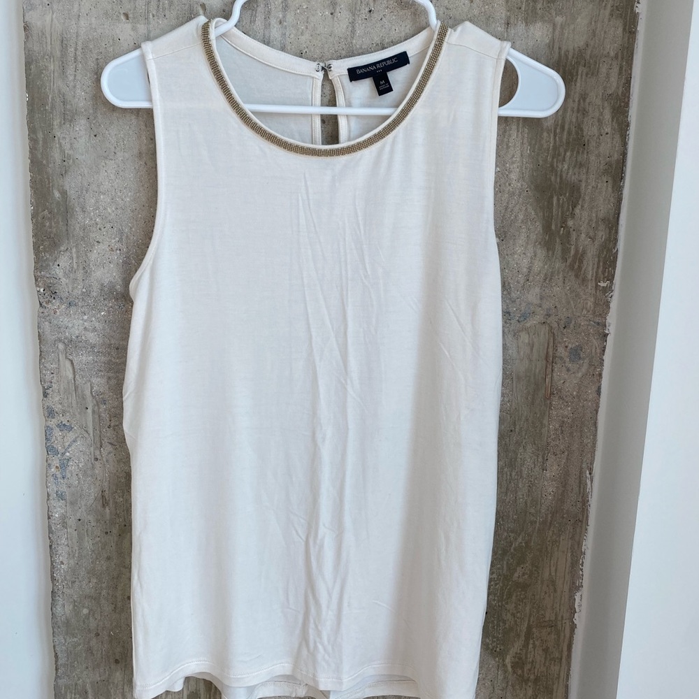 Banana Republic Beaded Tank